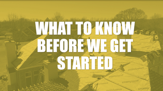 What to know before we get started